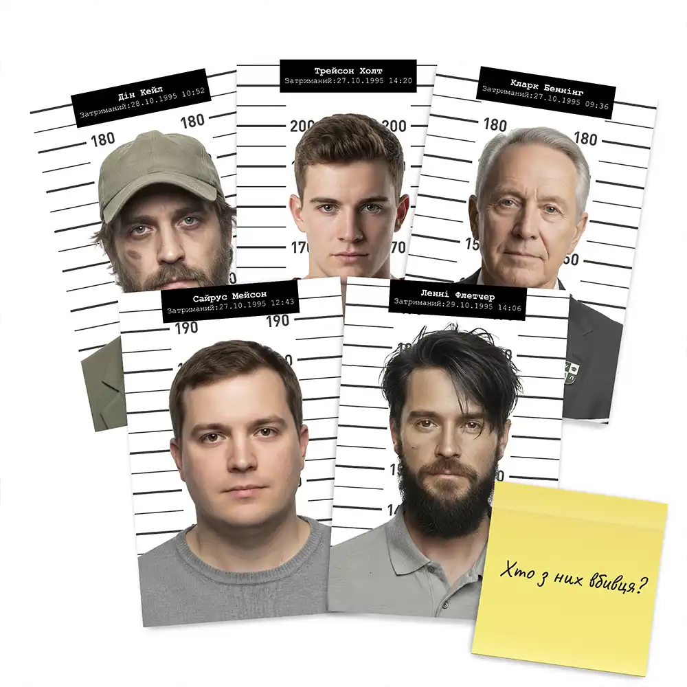 Фотографії підозрюваних